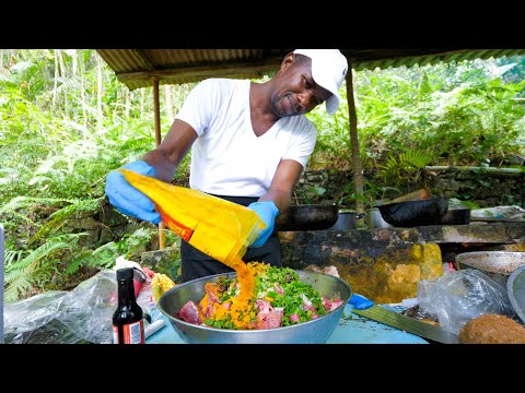 Curry Goat & Oxtail Feast in Montego Bay — Jamaican Food Adventure!