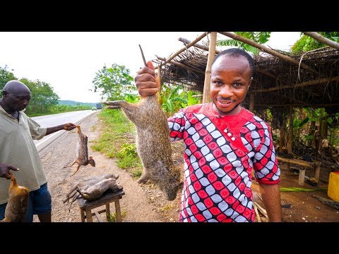 Exotic Ghanaian Delicacy — West African Food Adventure!