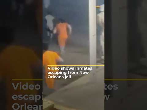 New Orleans Jailbreak Through Toilet Hole