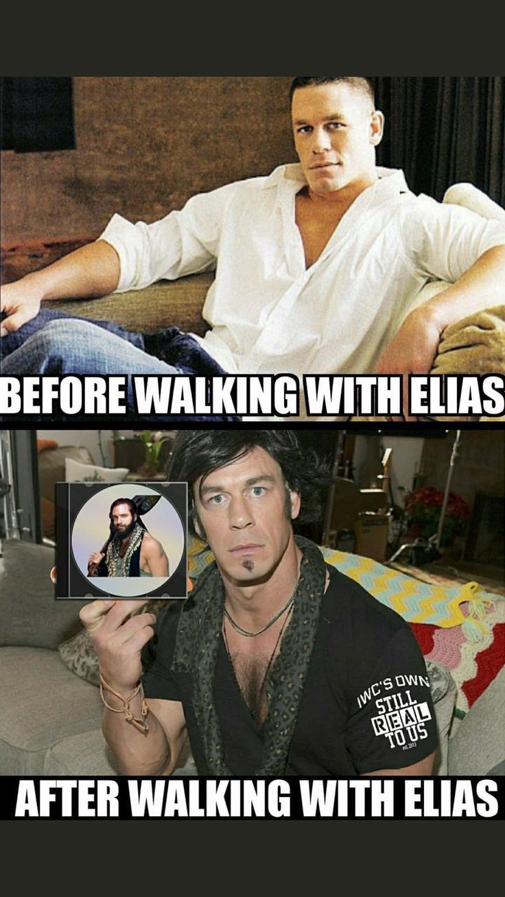 Before walking with Elias