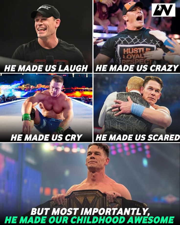 John Cena made our childhood good